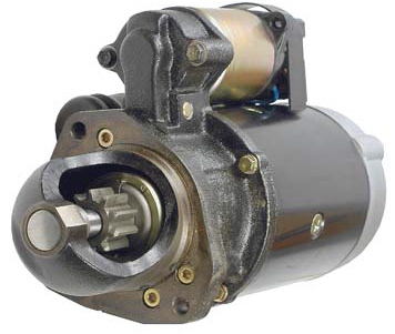 Rareelectrical New STARTER MOTOR COMPATIBLE WITH 87-96 COMPATIBLE WITH CATERPILLAR TRACK TRACTOR D4C D5C 128000-9690 1280009690