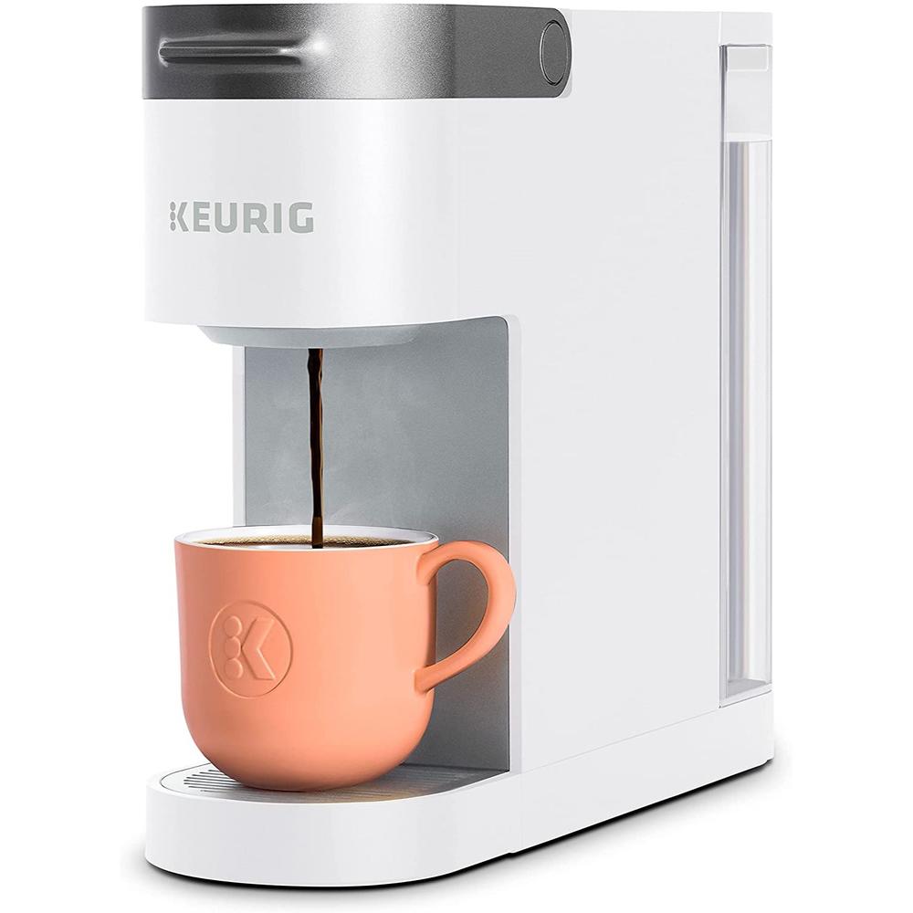 Keurig K-Slim Single Serve K-Cup Pod Coffee Brewer, 8 to 12 oz. White Refurbished