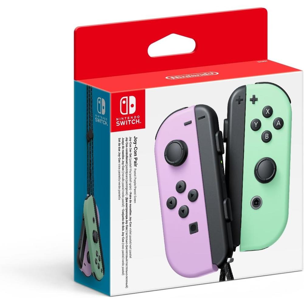 Nintendo Switch Joy-Con (L/R) Controllers Pastel Purple / Pastel Green