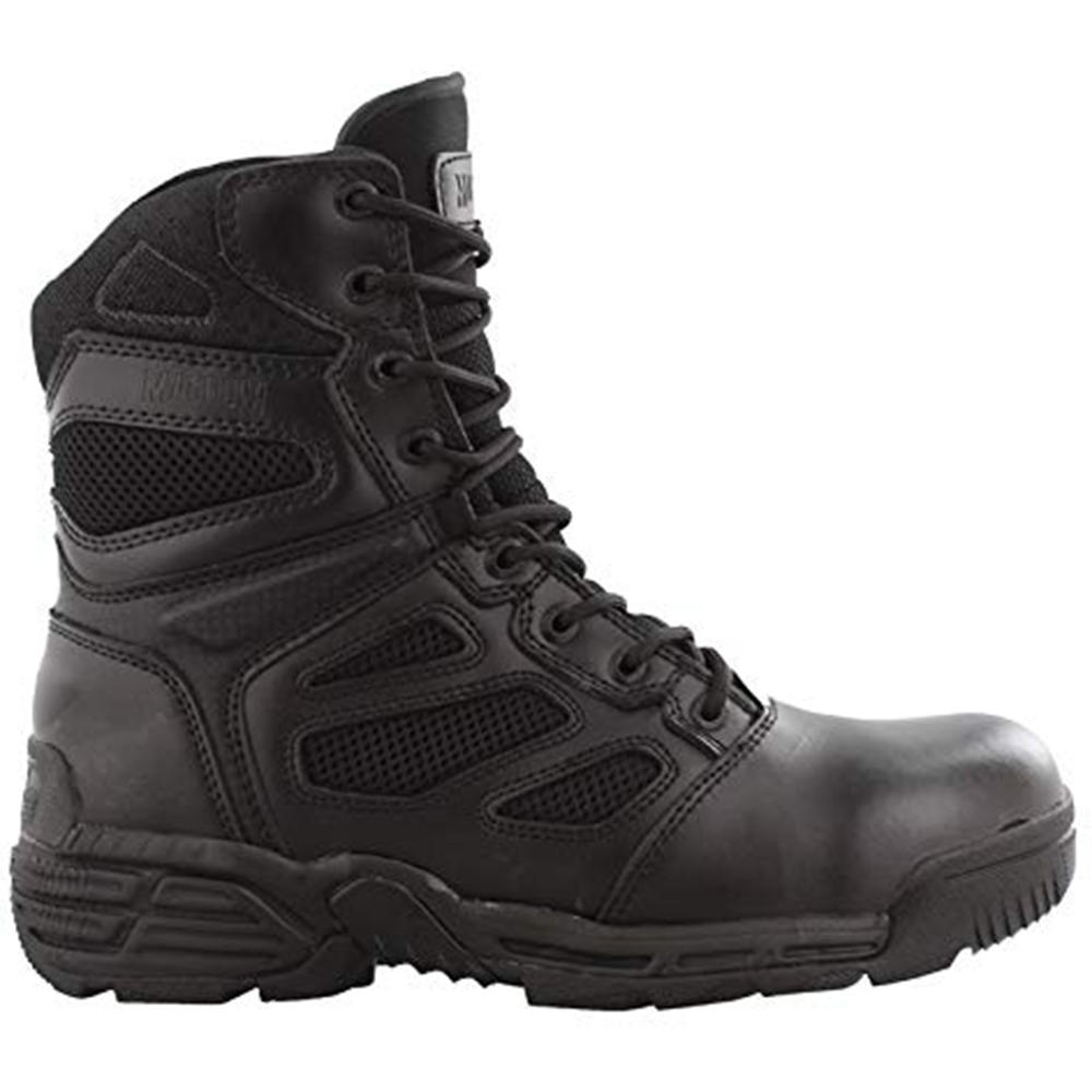 Magnum 8" Men's Raptor Side Zip Tactical Boots Waterproof Military Police Work