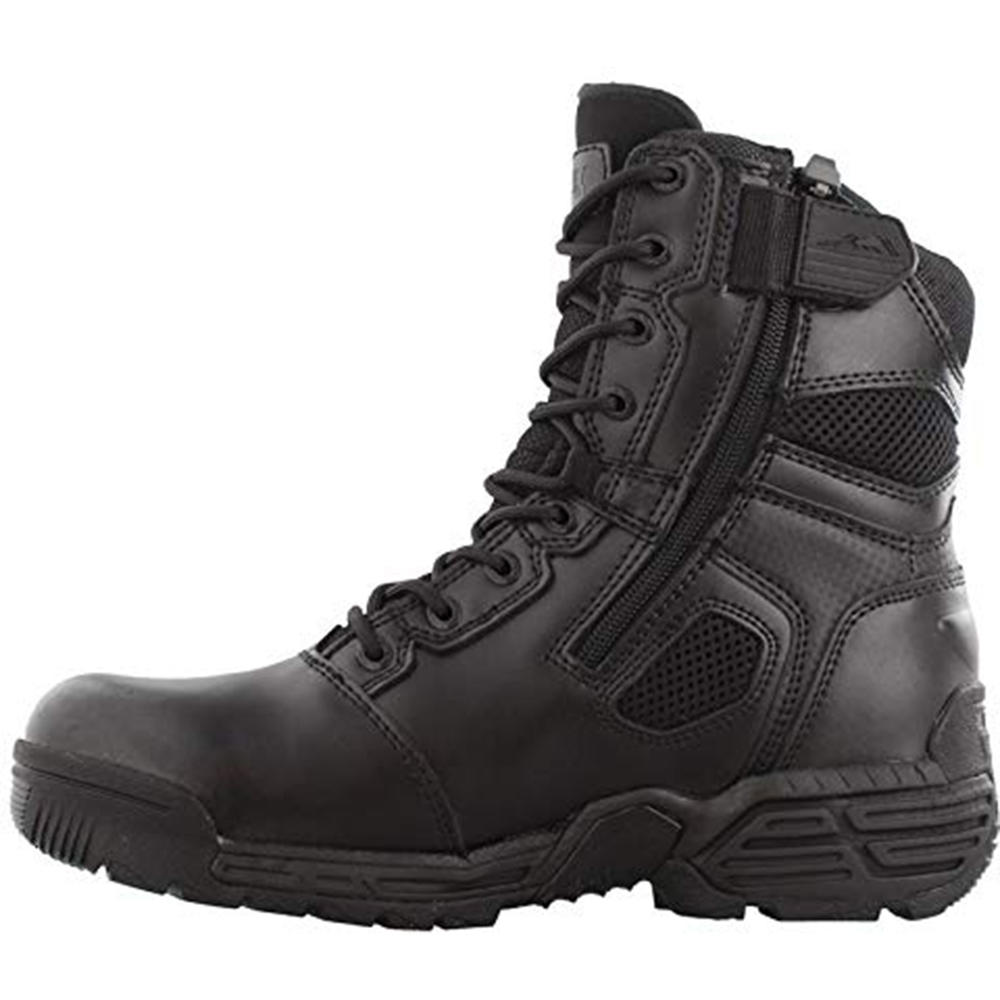Magnum 8" Men's Raptor Side Zip Tactical Boots Waterproof Military Police Work