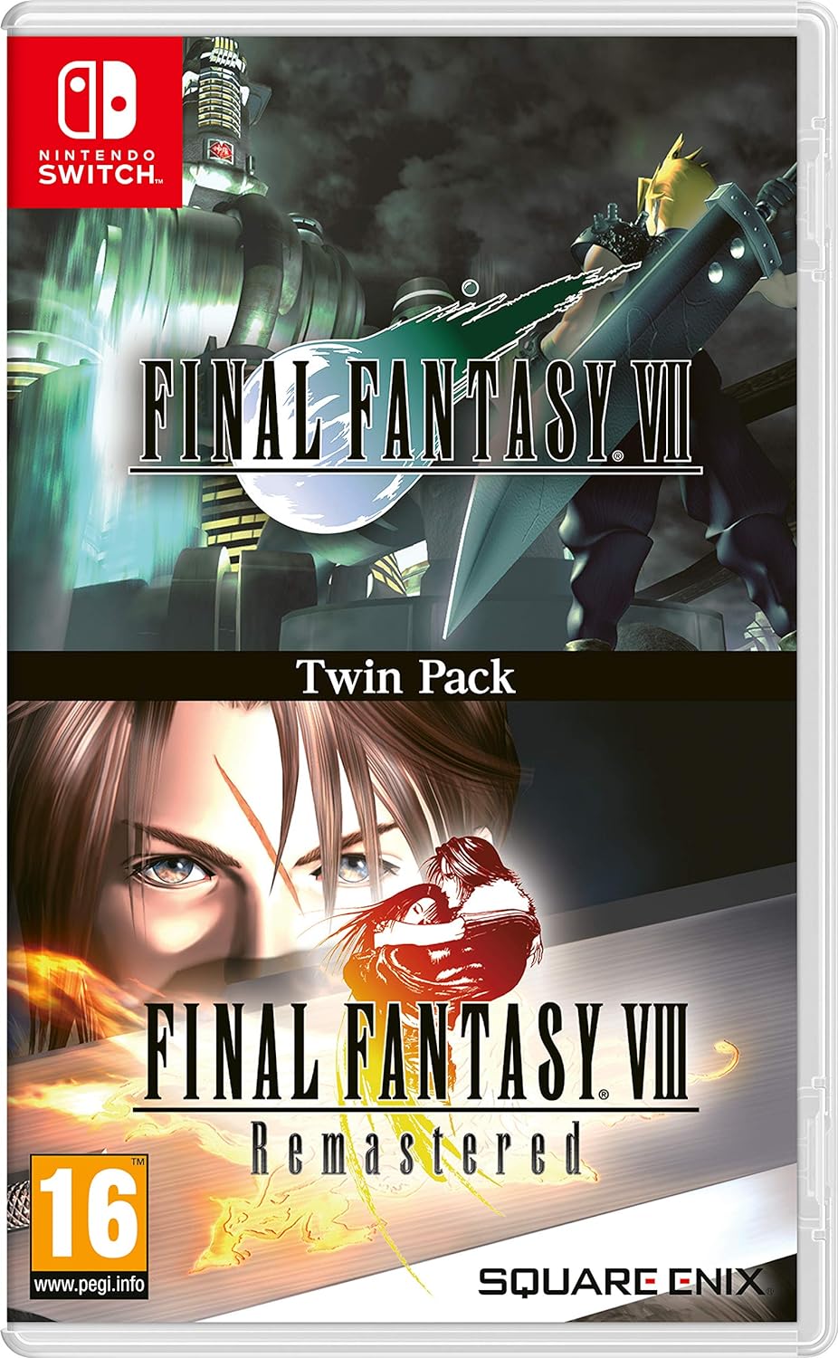 Square Enix Final Fantasy VII and VIII Twin Pack Remastered Nintendo Switch Brand New Sealed