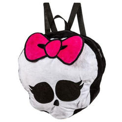 ACCESSORY INNOVATIONS Back-to-School Monster High Skull Shape Skullette Plush 12-inch Backpack Bag