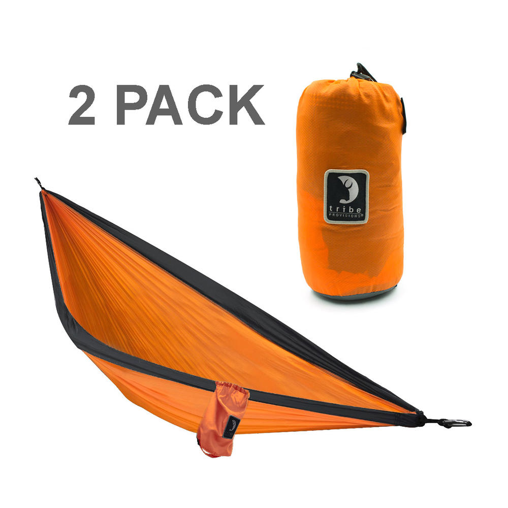 Tribe Provisions 2-Pack Tribe Provisions Double Person Adventure Hammock Rip-Stop Nylon