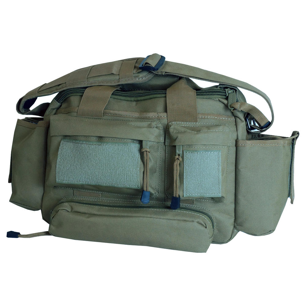 Explorer Every Day Carry Tactical 18" Bailout Shooting Range Bag with Magazine Pouches - Olive Drab Green