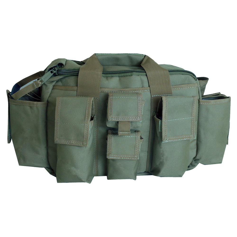 Explorer Every Day Carry Tactical 18" Bailout Shooting Range Bag with Magazine Pouches - Olive Drab Green