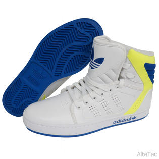 Adidas Men's Originals HIGH EXT High Top Basketball Shoes - Q23056 - WHITE/BLUE Adidas Men's Originals HIGH EXT High Top Basketball Shoes - Q23056 - WHITE/BLUE