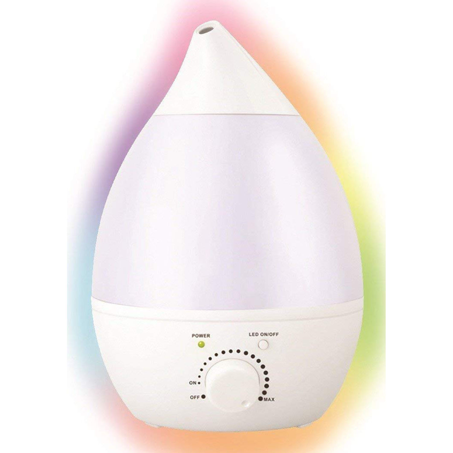 Remedies Cool Mist Aroma Oil Diffuser & Humidifier , LED Rainbow Color Changing Refurbished