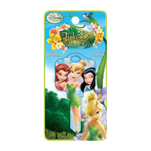 disney tinkerbell fairies kwikset kw1 house key keys