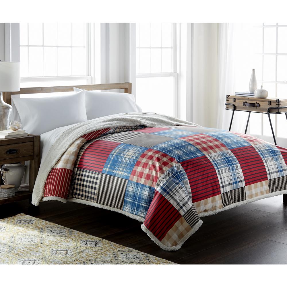 Shavel Micro Flannel Reverse Premium Sheet Blanket by Shavel Home Products
