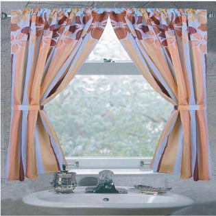 Carnation Home Quot Mandy Quot Fabric Window Curtain