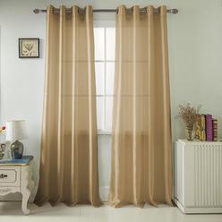 Pale Yellow Curtain Panels