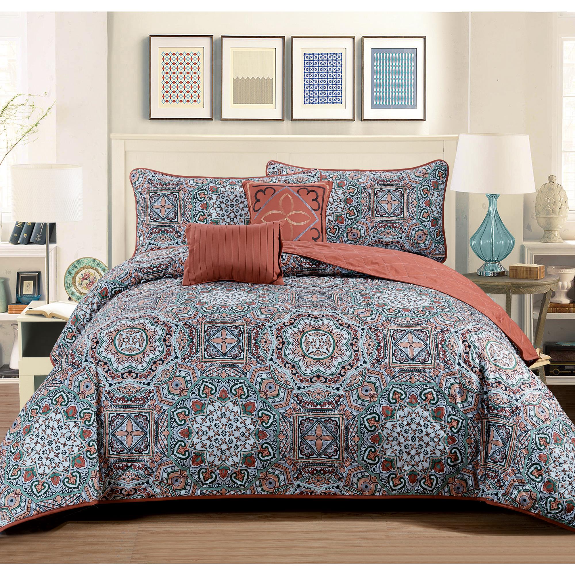Rt Designers Collection Genesis 5 Piece Quilt Set Rt Designers Collection Genesis 5 Piece Quilt Set