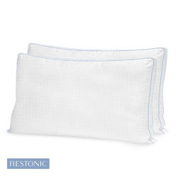 Soft Tex Neck Pillows Restonic Soft Tex 2 Pack Tempagel Max Cooling Pillow With Gel Beads