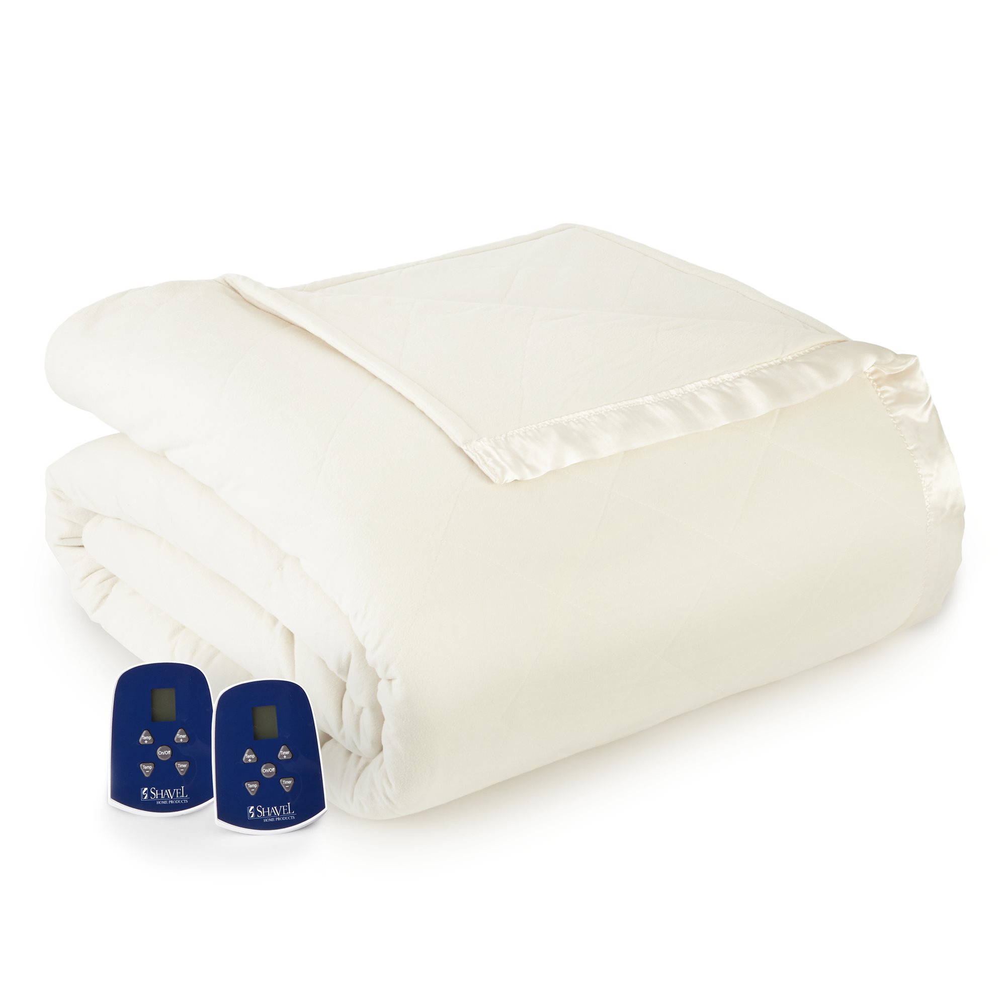 Shavel Micro Flannel Shavel Heating Technology Luxuriously Soft & Warm Solid Electric Blanket