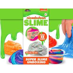 Cra-Z-Art Nickelodeon Slime Super Slime Unboxing Kit to Make Your Own Slime with Mix-ins