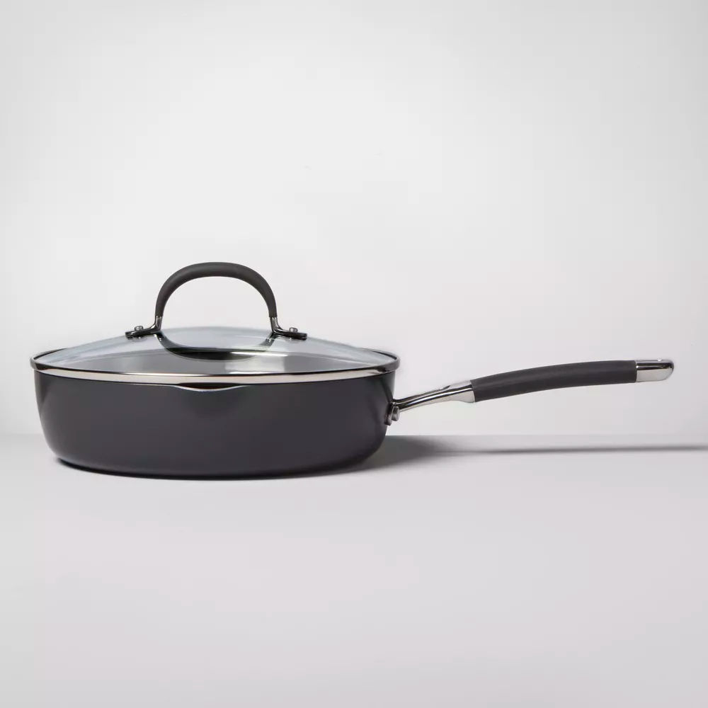 Made By Design Ceramic Coated Aluminum Covered Sauté Pan 10"