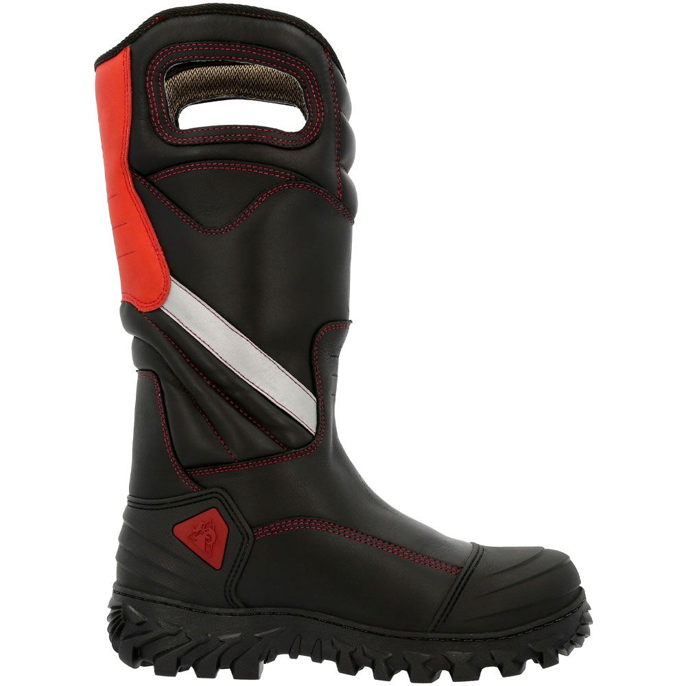 Rocky Code Red Composite Toe Work Boots in Black/Red US Men's 10W