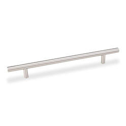 Elements 272SN Naples Collection 192mm Center Euro Bar Cabinet Pull Satin Nickel