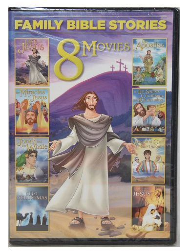 Echo Bridge Home entertainment Bible Stories 8 Movies DVD Life with  Jesus/The Apostles... and More!