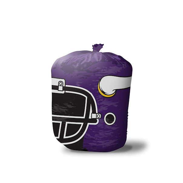 Fabrique Innovations, Inc NFL MINNESOTA VIKINGS Stuff-A-Helmet Lawn & Leaf Bag, Large/57 Gallon