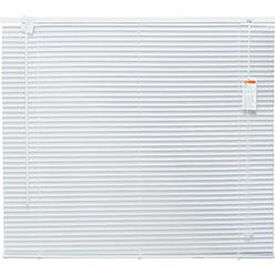 1 Vinyl Mini Blinds In White Size 28 W 64 L
