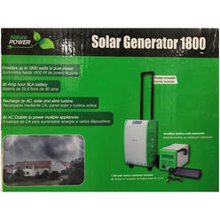 Nature Power Pak 1800-Watt Portable Solar Generator Starter Kit