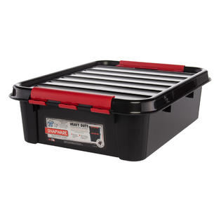 Snapware 6 Pack Heavy Duty Plastic Stackable Lidded Storage