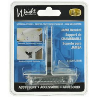 Wright Products V1020rjbwh Replacement Repair Jamb Bracket