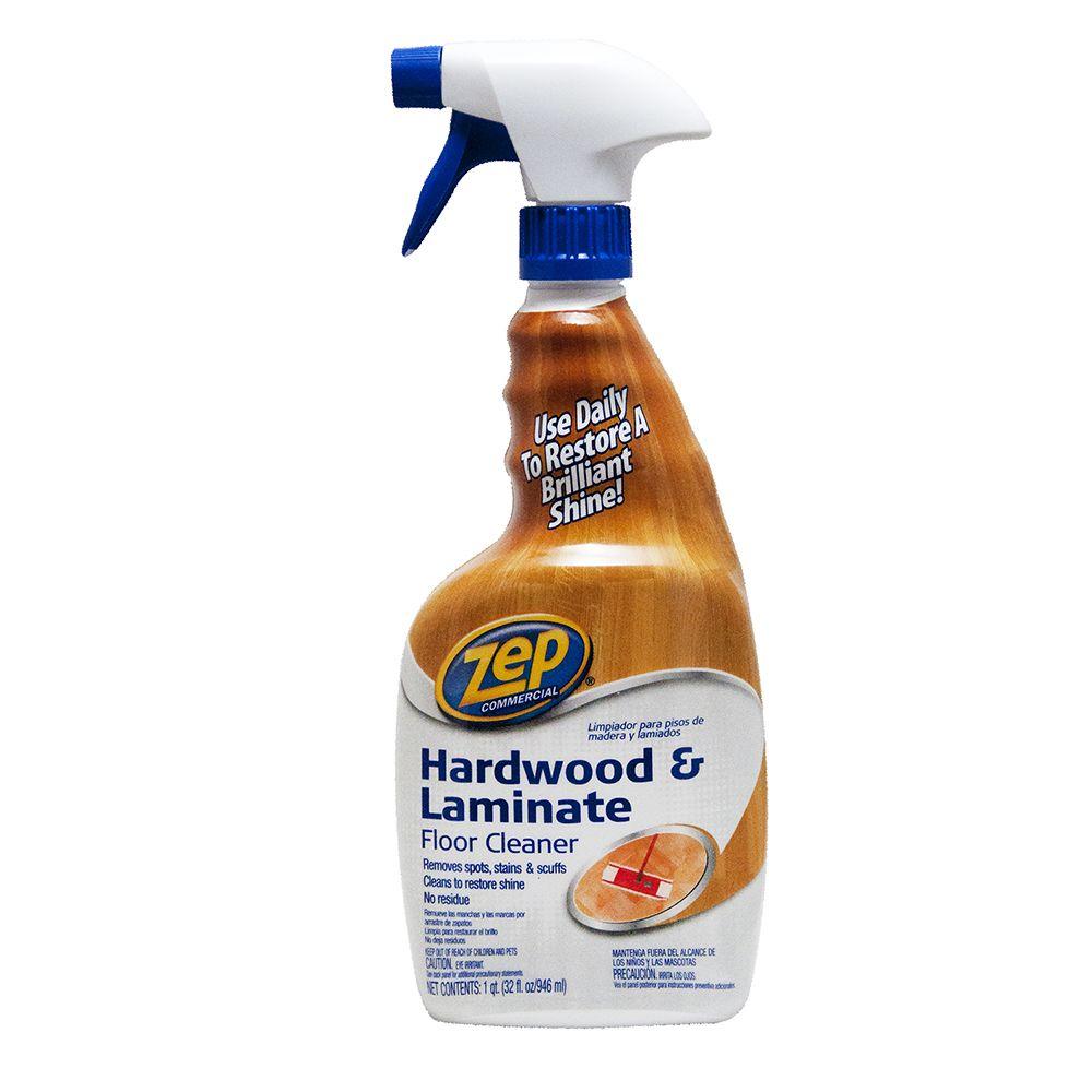 Zep Inc Zuhlf32 Hardwood Laminate Floor Cleaner Spray 32 Oz