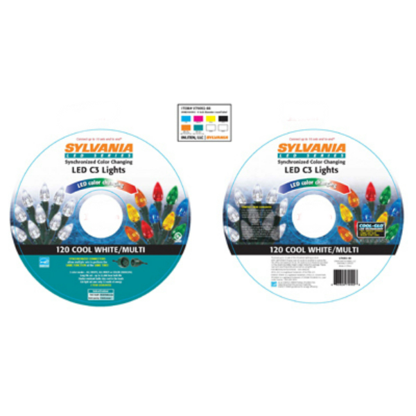 Sylvania V79092 88 Synchronized Color Changing Led C3 120 Sylvania V79092 88 Synchronized Color Changing Led C3 120