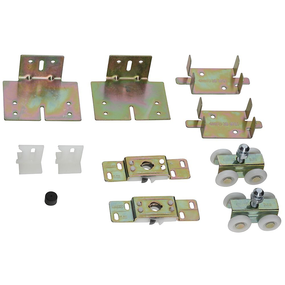 Stanley Hardware S830 794 Pocket Door Replacement Kit Zinc