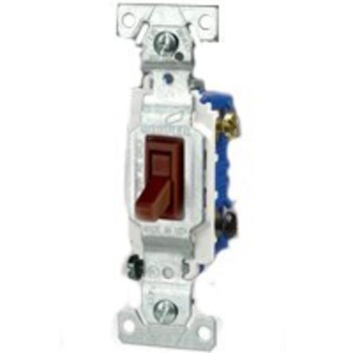 Toggle Switch Wiring >> Cooper Wiring C1301 7b Grounding Toggle Switches 1 Pole Brown Toggle Switch Wiring >> Cooper Wiring C1301 7b Grounding Toggle Switches 1 Pole Brown
