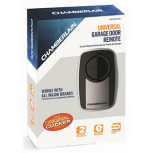 Chamberlain Klik3u Ss Clicker Universal Garage Door Remote