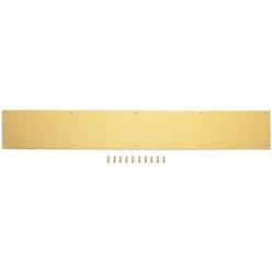 kick plates storm door plate prosource ps brass bright