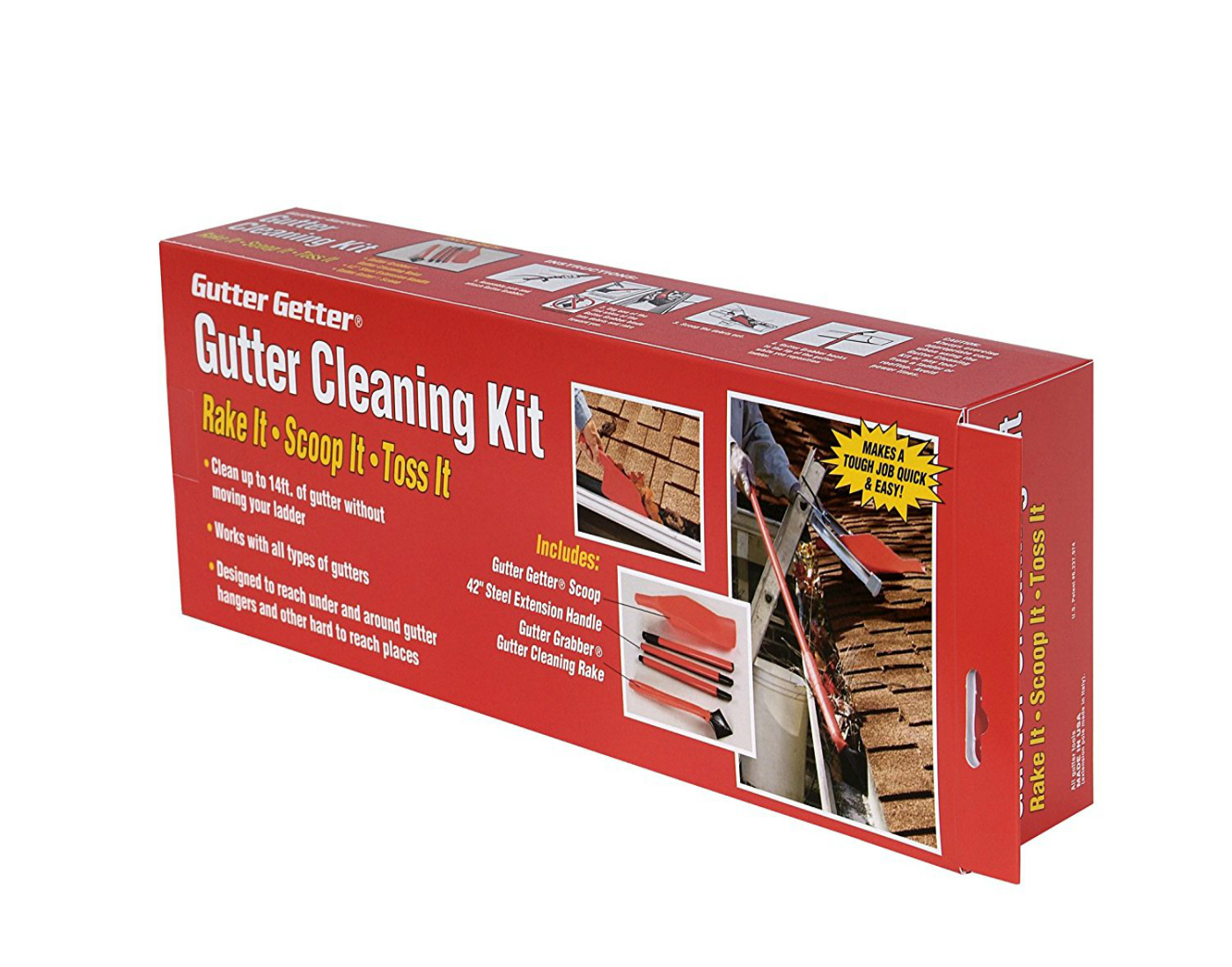 Gutter Getter 00 612 Gutter Cleaning Kit