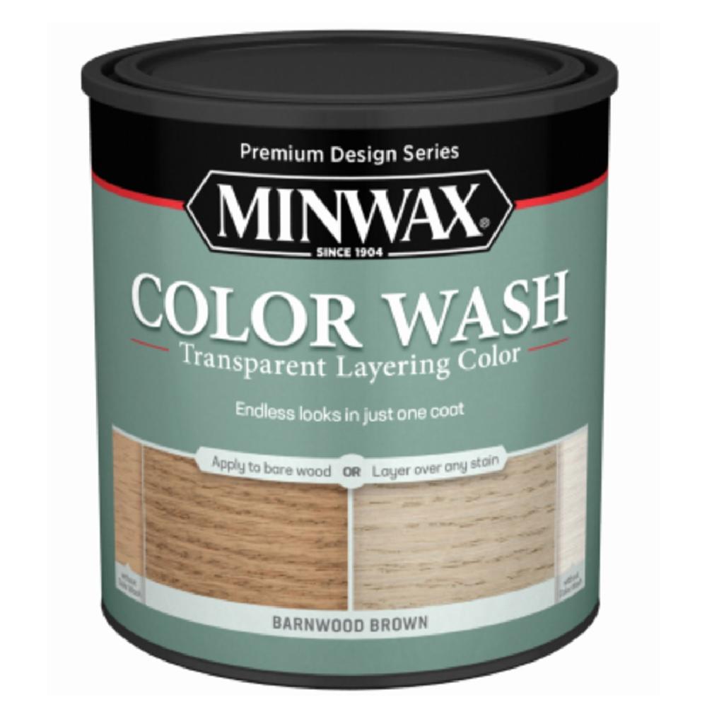 Minwax 401140000 Color Wash Interior Wood Stain, 1 Quart