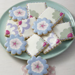 wilton"i taught myself to decorate cookies" cookie decorating book set - how to decorate cookies