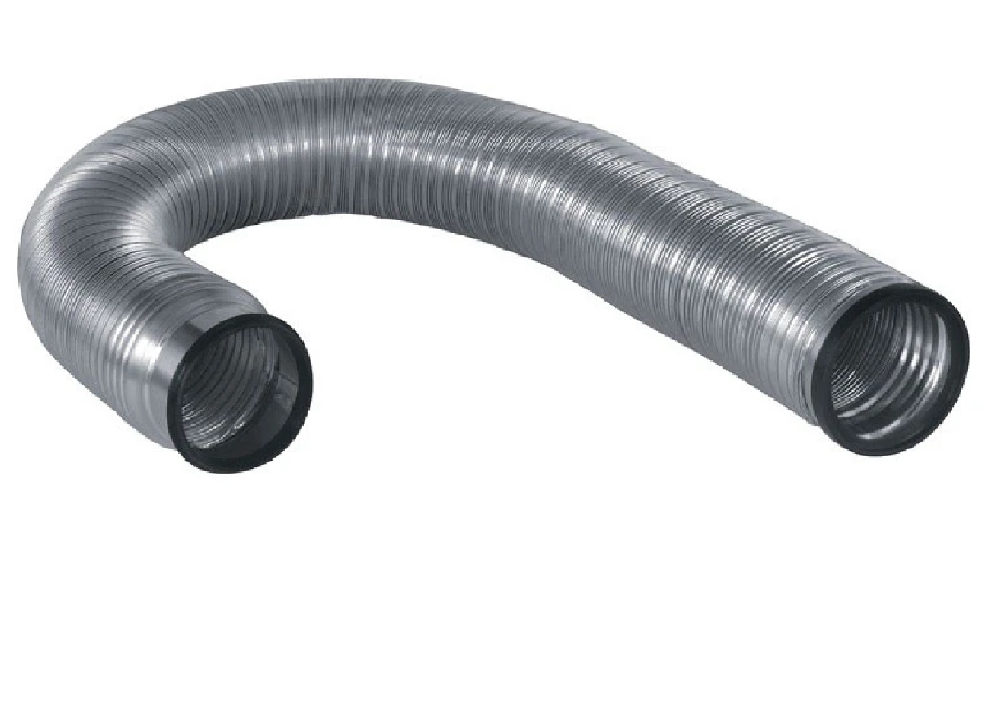 Imperial VT0616 Imperial Quick Connect Hook-Up 4 In. x 6 Ft. Aluminum Semi-Rigid Dryer Duct VT0616