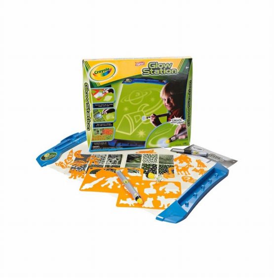 crayola glow station kids arts crafts draw with light