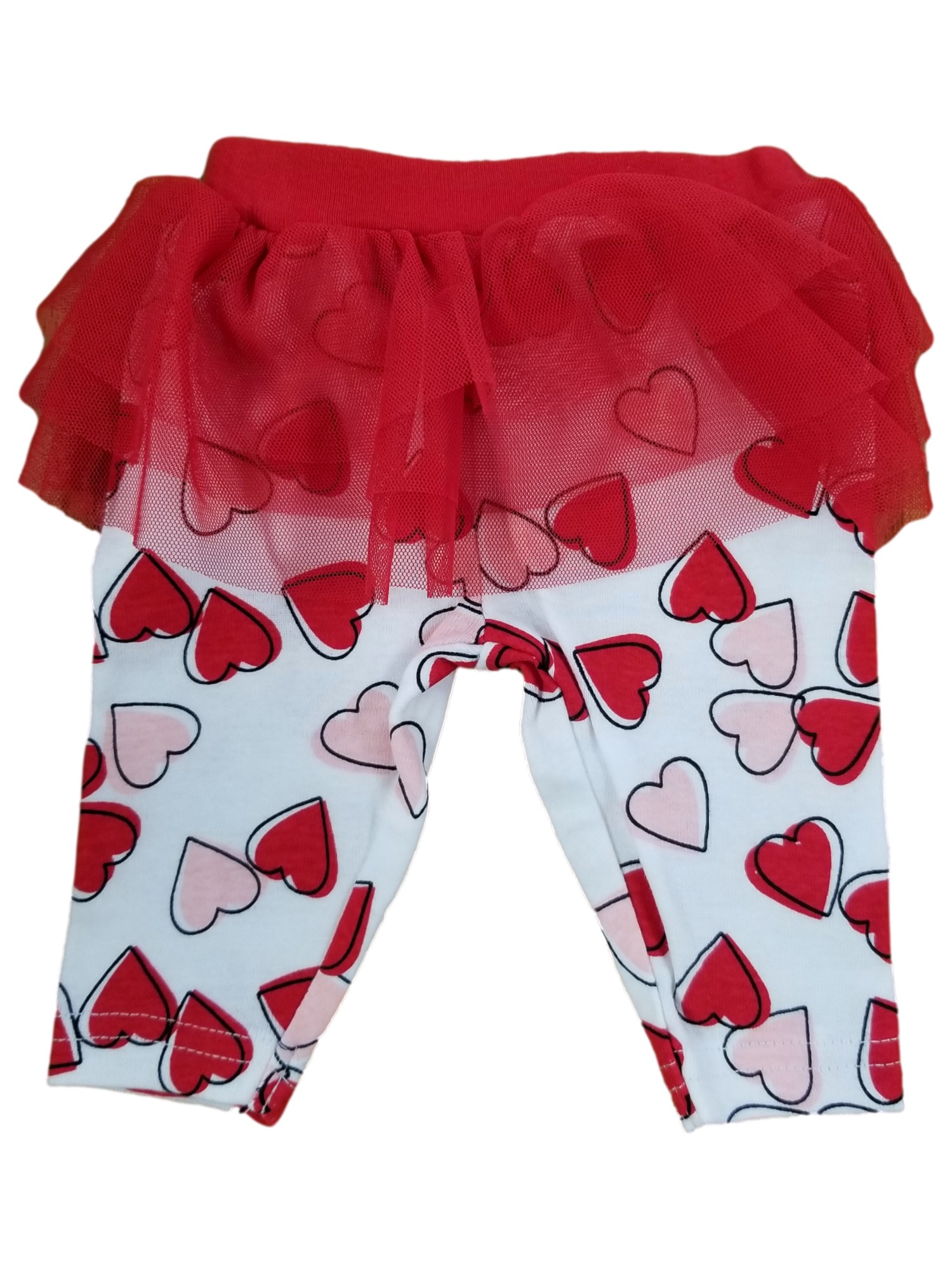 Carter's Infant Girls Mommy's Favorite Valentine Bodysuit Tulle Tutu Leggings