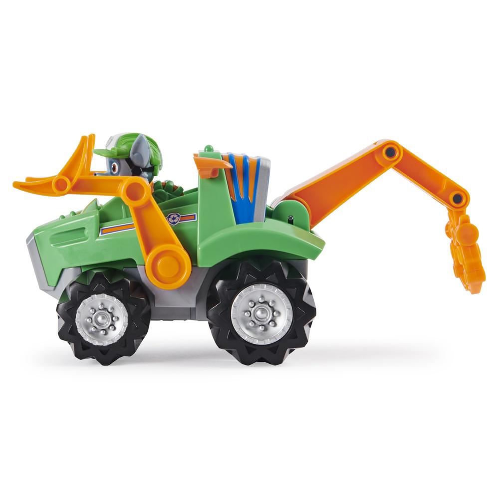 Paw Patrol Dino Rescue Rocky’s Deluxe Rev Up Vehicle & Mystery Dinosaur Figure