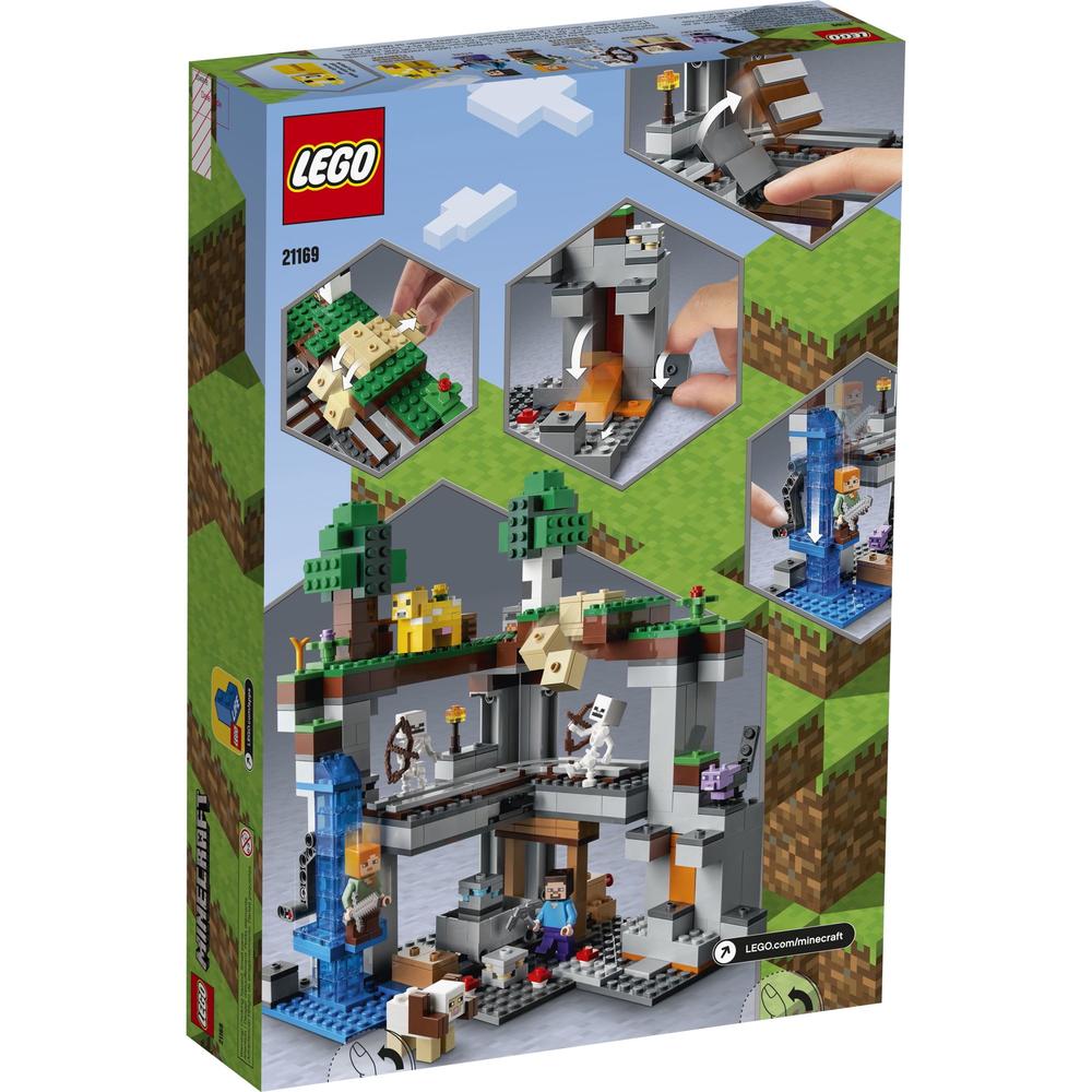 Lego Minecraft The First Adventure Building Set 21169 (542 Pieces)