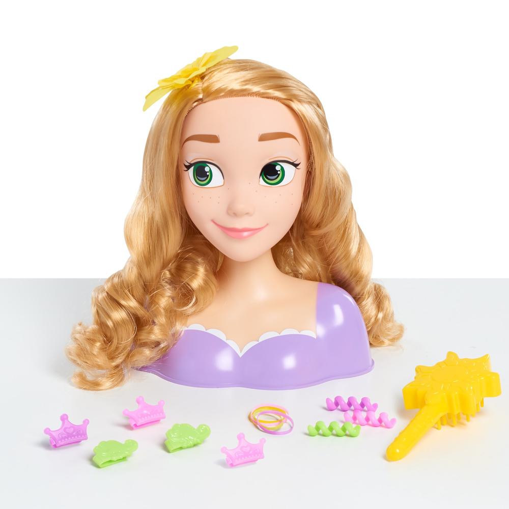 Disney Princess Rapunzel 14 Piece Tangled Styling Head with Accessories