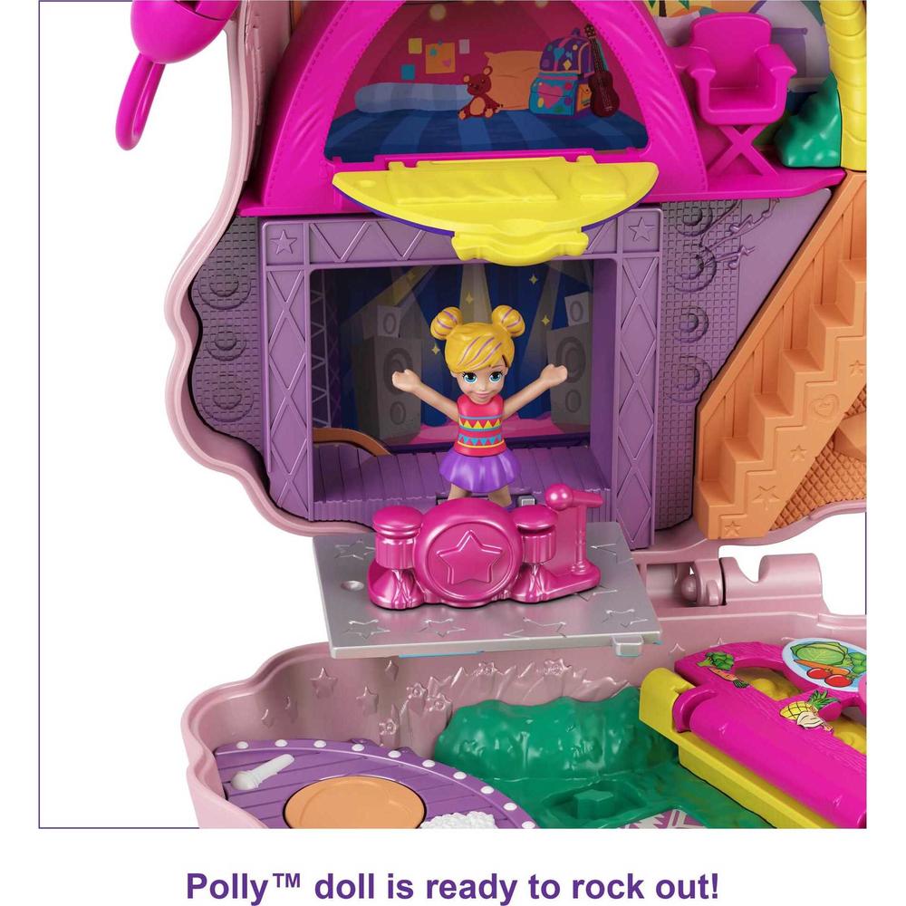 Polly Pocket Llama Music Party Compact with 2 Micro Dolls & Accessories