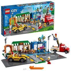 Lego City Shopping Street Cool Building Set 60306, 533 Piece