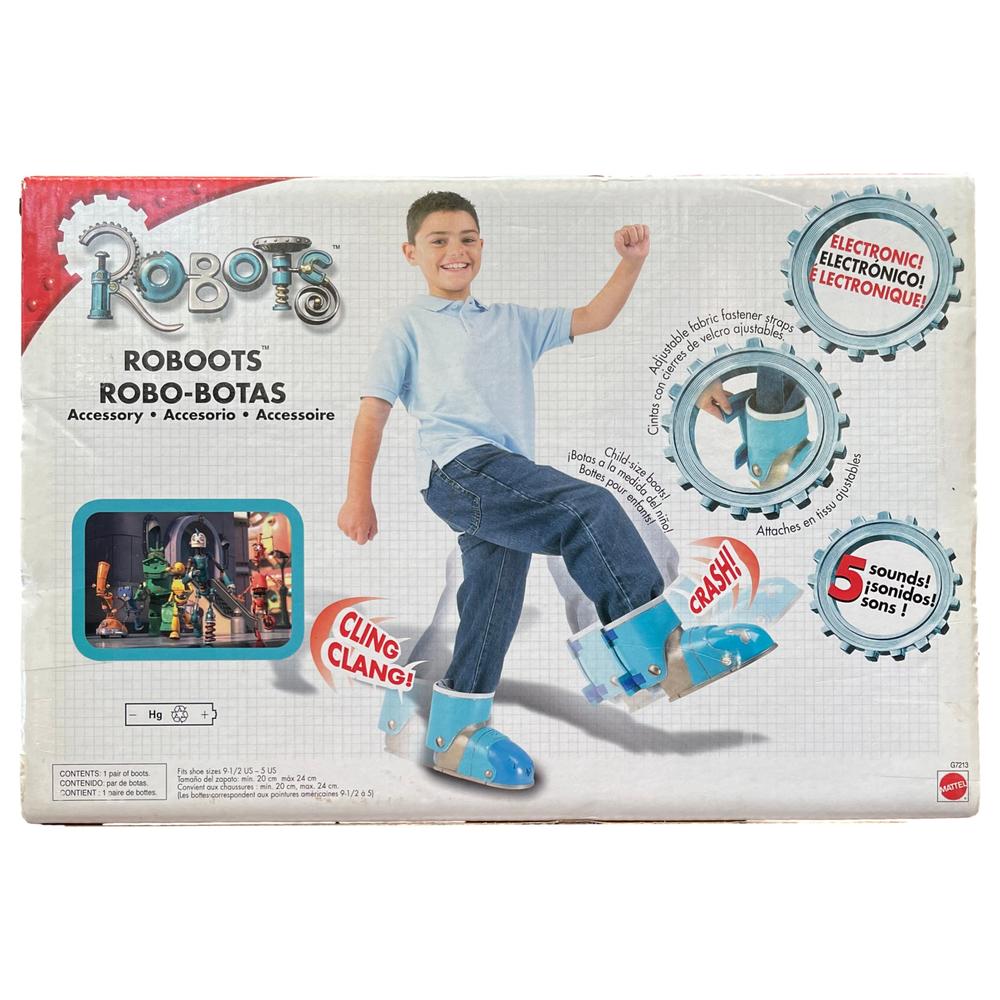 Mattel Disney Robots Electronic Robot Boots RoBoots Playset