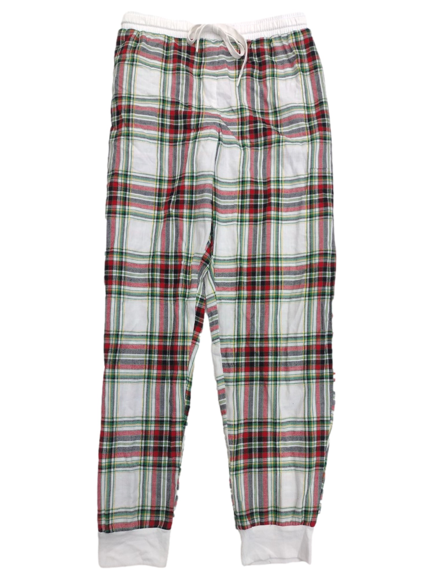 Red Green Plaid Pajama Pants  Women's Cotton Pajama Pants