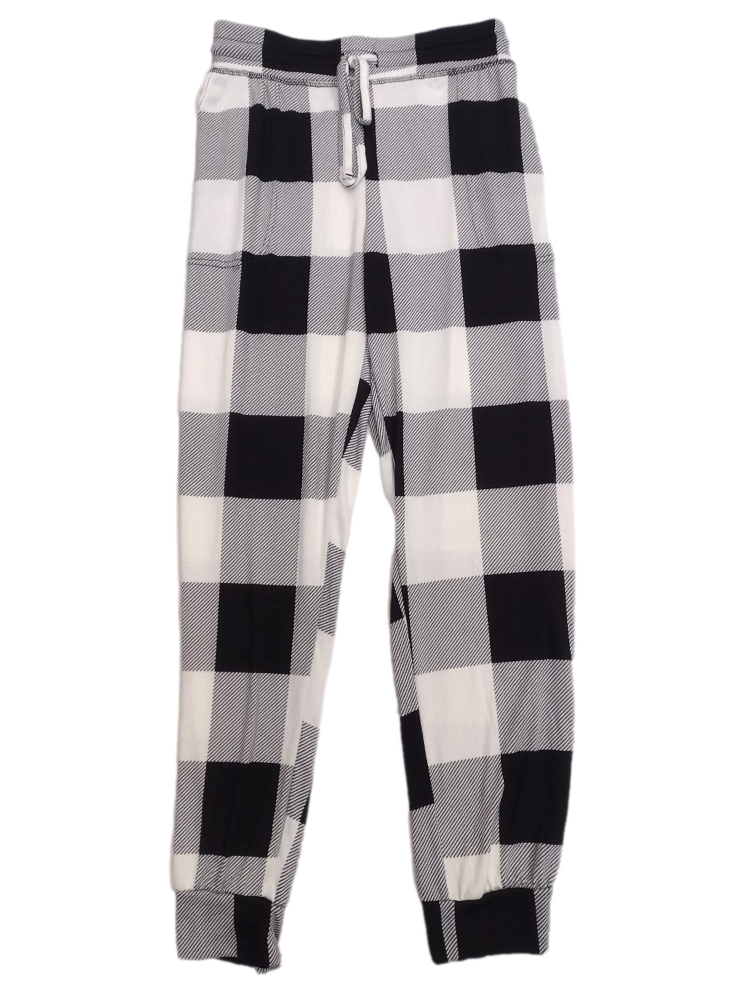 Buffalo Plaid Cotton Pajama Pants / Sleepwear