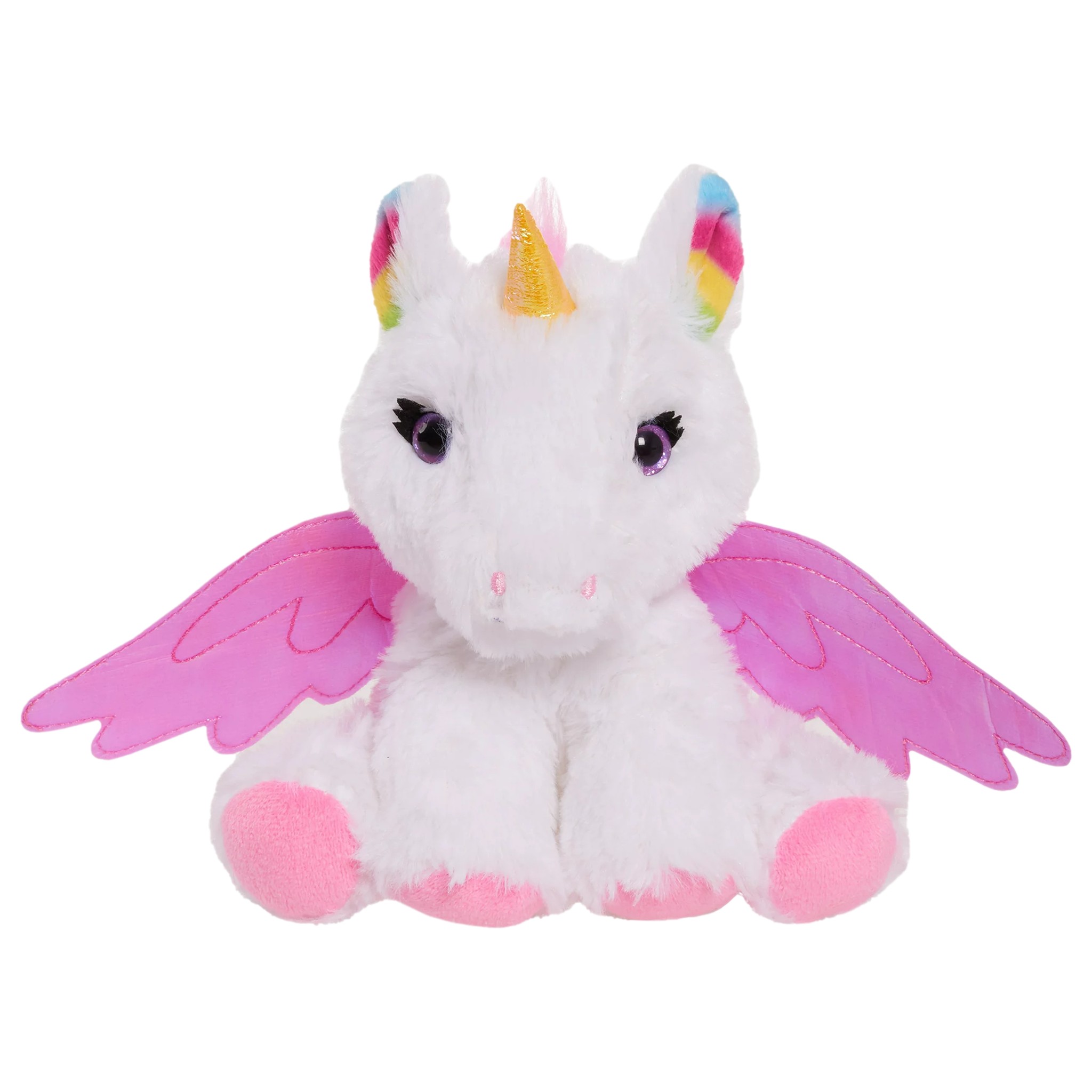 Barbie Plush Unicorn 7" Bean Pet, Stuffed Animal Pal